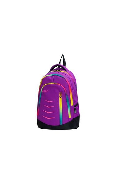 TREND Unisex Purple Integrated Daily and School Backpack 9837