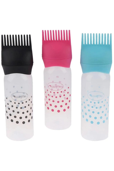 Vi Caro Hazneli Yeni Nesil Saç Boya Fırçası Tarağı Saç Boyama Saç Yağı Dip Boyası Fırça Tarak