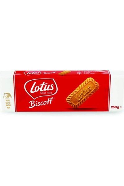 Lotus 250 Gr Biscoff Caramelized Biscuit