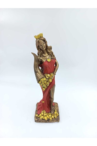 Şımartan Fortuna,şans Ve Bereket Tanrıçası Heykeli