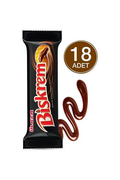 Ülker Biscuit with Biscuit with Cocoa 10 g X 18 Pcs