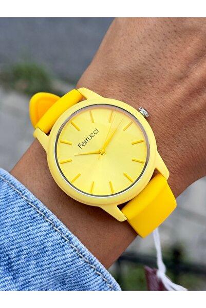 Ferrucci SPOR SİLİKON KORDON 3 ATM SU GEÇİRMEZ KADIN KOL SAATİ