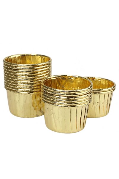 SANBON كبسولة كب كيك ذهبية متوسطة الحجم للحيوانات الأليفة