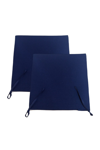 GÜLLÜCE HOME 2'li sünger dolgulu*fermuarlı*sandalye minderi