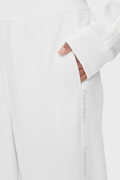 Calvin Klein Kadın PW - Jogger Casual Pantolon - Beyaz