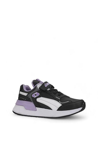 Tuğba Ortopedi 729-1 Orthopedic Girl's Sneaker - Black/Lilac, Preschool