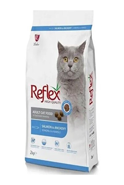 Reflex Balıklı Somon ve Hamsili Yetişkin Kedi Maması 2 kg *Dikkat Çok Lezzetli !