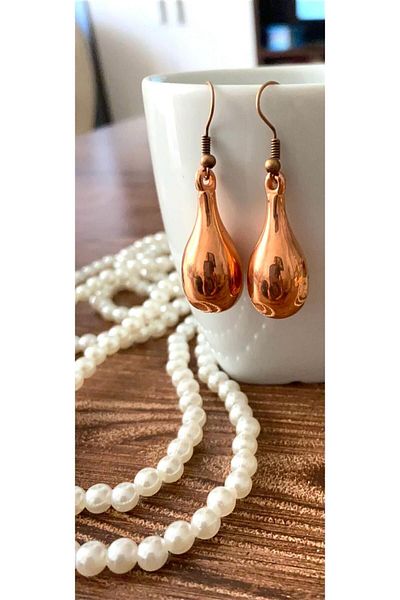 canan dizayn ACRYLIC DROP EARRINGS 1 PAIR