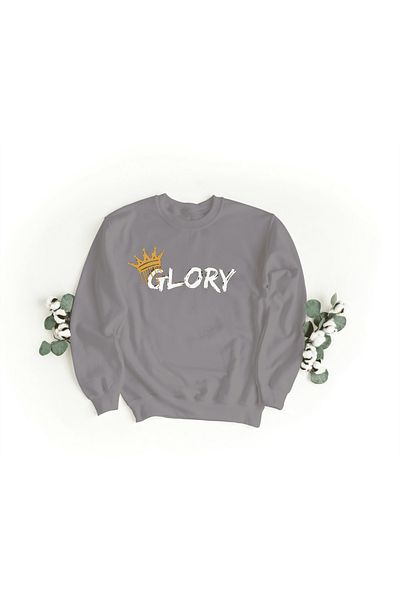 LAND MODA Φούτερ με στάμπα Oversize - Gir