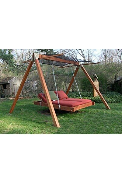 ANKA AHŞAPÇI Ahşap Salıncak Şezlong