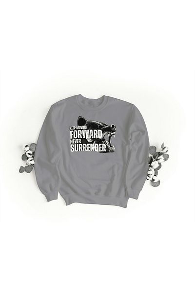 LAND MODA Φούτερ με στάμπα Oversize - Gir