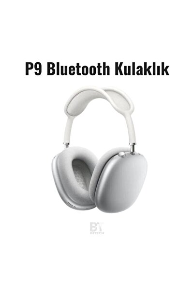 bitech P9 Air Max Kablosuz 5.0 Bluetooth Kulaklık Kulak üstü