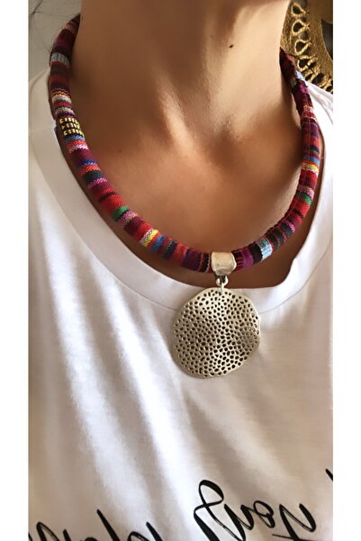 by özllem Tasarım Koza Kilim Kolye