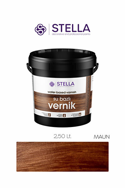 Stella Su Bazlı Ahşap Koruyucu Vernik