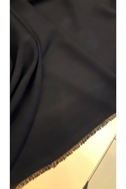 Safir Kumaş Çarşafı Şerif Için Çift Boyama Süper Siyah Ithal Soft Krep