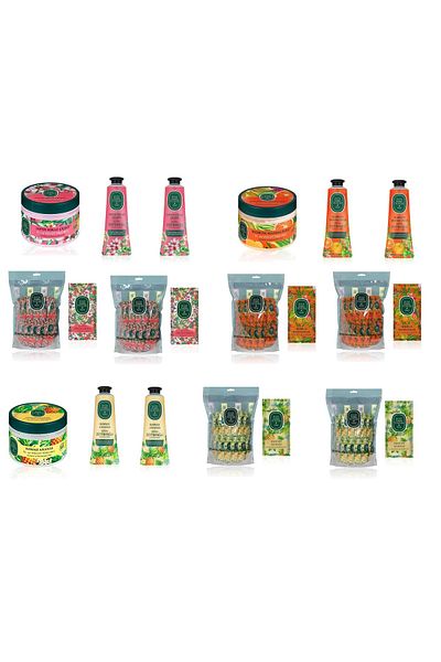 Eyüp Sabri Tuncer Eyüp Sabri Tuncer Hawaii Care Set 3 - Peeling, Hand and Body Cream, Wipes