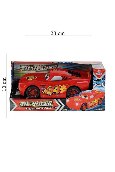 Can Ali Toys سيارة احتكاك حمراء
