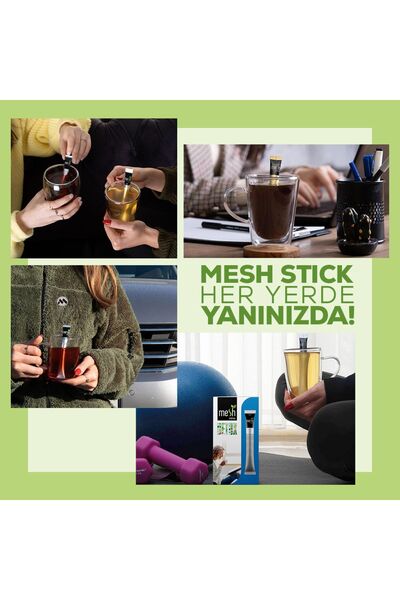 Mesh Stick Yeşil Çay 16'lı Outdoor Kamp Çayı 16 X 2 Gr