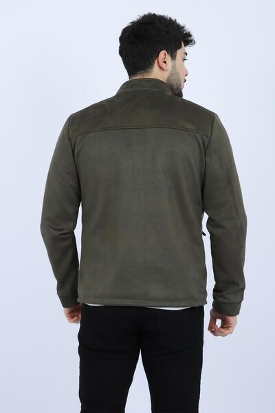 Stilkombin Adult Collar Suede Seasonal Coat - Chest Zip PLDP 2904_60061