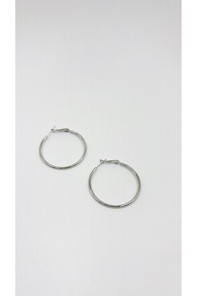 LadyLiJewels Silver Hoop Earrings