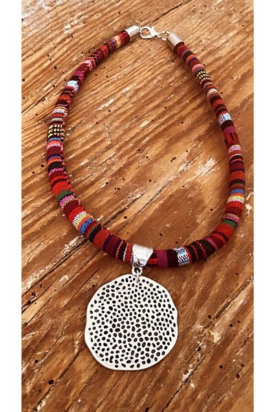 by özllem Tasarım Koza Kilim Kolye