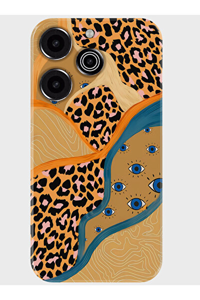 TECNO Spark 20 Kılıf Baskılı Silikon Kapak - 09