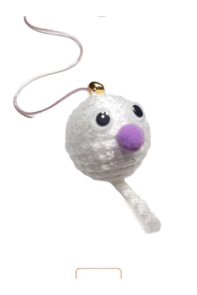Be Cat Ipsarma Toy, Furry Finger Cat Fishing Rod with Bells