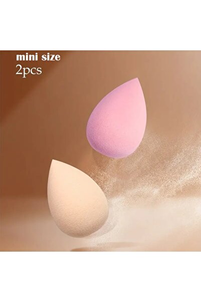 GIFT 2 Adet Mini Çok Fonksiyonlu Makyaj Süngeri 3cmx2cm