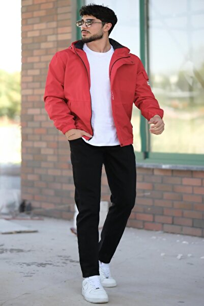 Stilkombin Printed Sports Lycra Fabric Raincoat with Arm Pockets Seasonal PLDP 2968