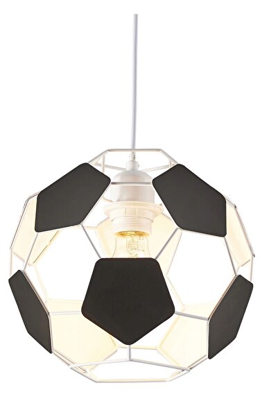 ASR Sarı Lacivert Taraftar Futbol Topu Dizayn Çocuk Odası Aydınlatma