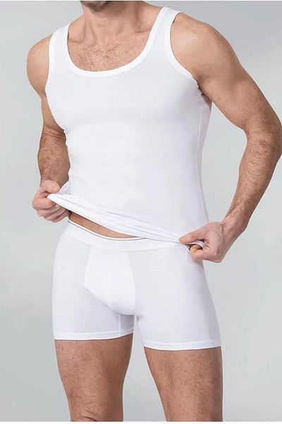 Alissa 195 Ανδρικό Modal Athlete Boxer Σετ-λευκό