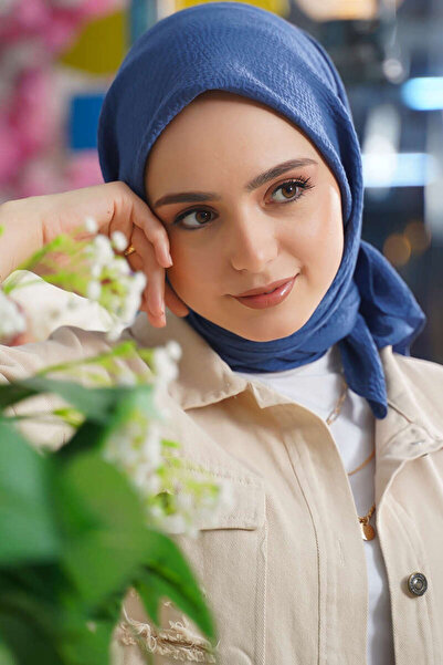 Şalland Mio Caz Eşarp Indigo Rengi