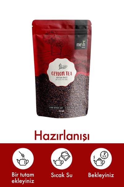 Mesh Stick Seylan Çayı Siyah Çay %100 Siyah Inci 100gr