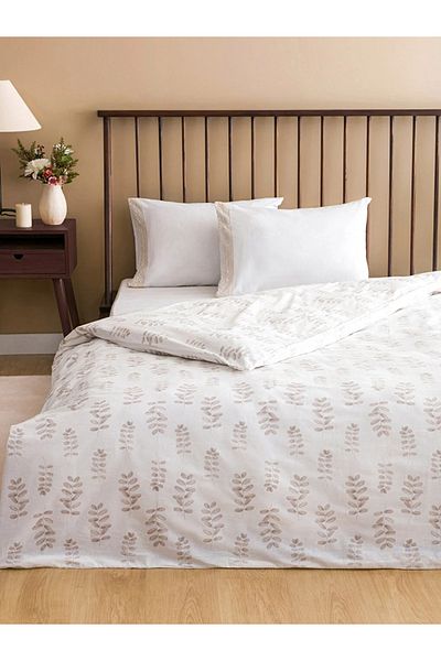 LC Waikiki LCW HOME - Σετ Παπλωματοθήκη με Διπλό Σχέδιο
