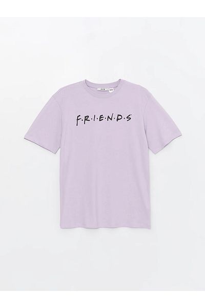 LC Waikiki Tricou oversize cu mânecă scurtă cu imprimeu Bugs Bunny XSIDE pentru femei
