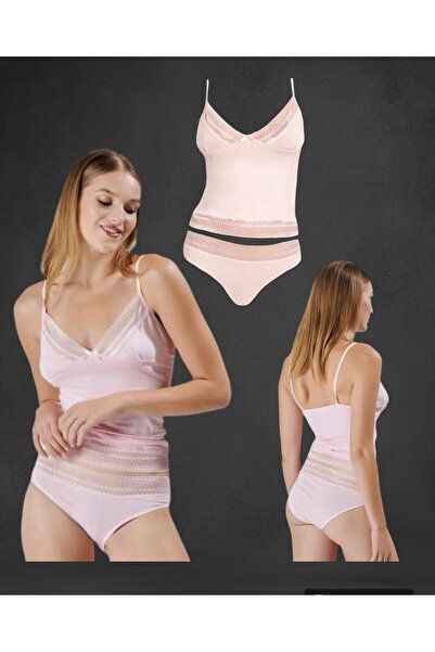 Alissa Жіночий комплект білизни - Футболка та трусики Кашкорсе C6LV0ER02