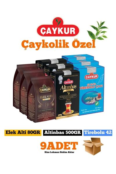 Çaykur Çaykoliklere Özel Çay Paketi | Ele Kaltı , Altıbaş, 42 Tirebolu