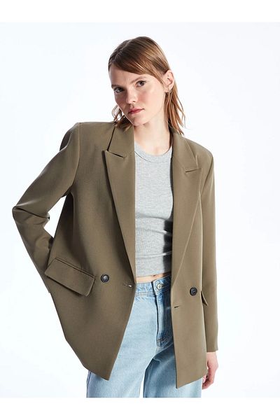 LC Waikiki Long Sleeve Straight Women's Blazer Jacket