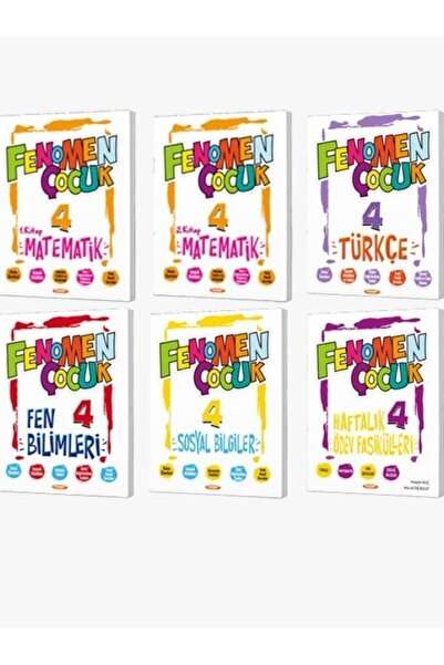 Genel Markalar FENOMEN ÇOCUK 4.SINIF SET (5 KITAP) + HAFTALIK ÖDEV FASIKÜLLER...