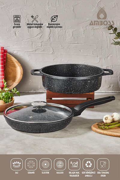 Amboss Montana 3 Piece Casting Set (Black)
