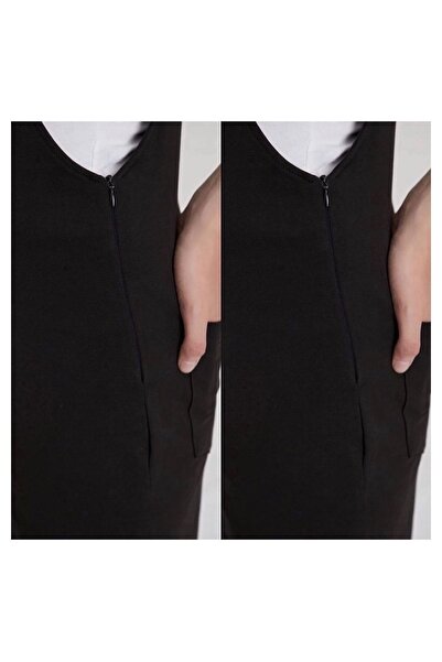 LİYACA Combed Cotton Maternity Gardener Jumpsuit