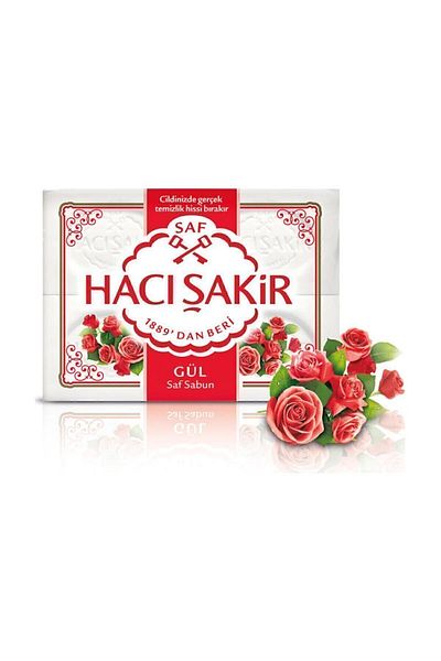 Hacı Şakir Rose Pure Mold Soap 4x150 gr