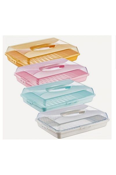 NEHAN Rectangular Cake and Pyrex Storage and Carrying Container