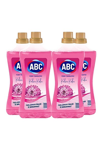 ABC Pembe Buket Yüzey Temizleyici 2500 ml X4