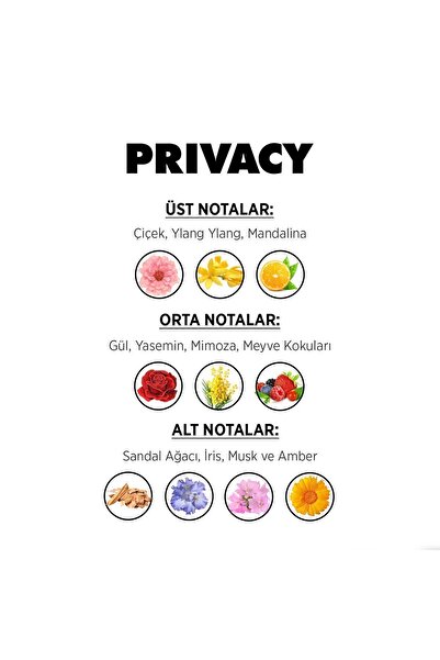 Privacy Gold Women Edt Kadın Parfüm 100ml