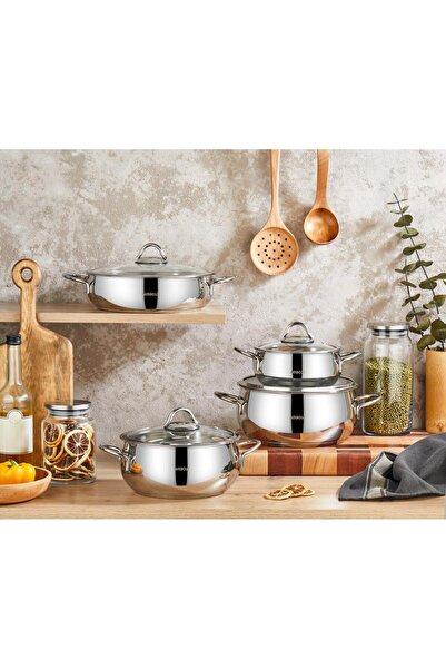 Amboss Tuana 134 Parça Evlilik Paketi 6 Parça Döküm Sahan Hediye !