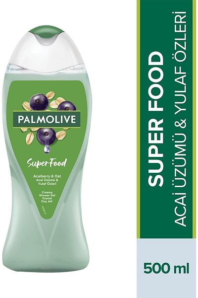 Palmolive Superfood Acai & Oat Shower Gel 500 Ml