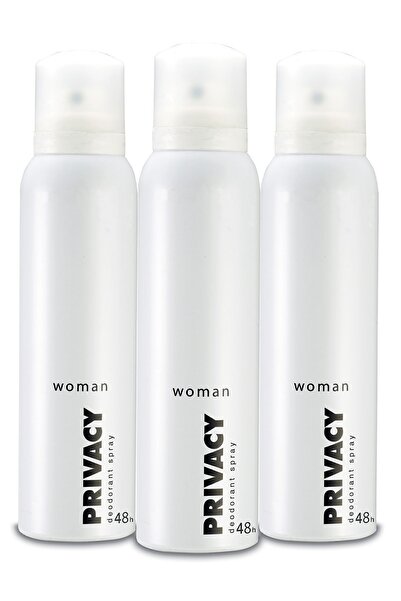 Privacy Women Kadın Deodorant 3x150ml