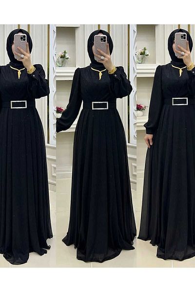mihratesettür Hijab Evening Dress - Stylish and Comfortable Design