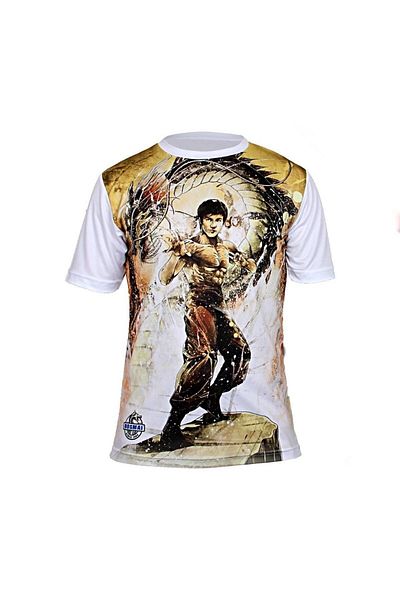 DO-SMAI Μπλουζάκι προπόνησης Bruce Lee Digital Printed Fitness Boxing Muay Thai - Sbt136